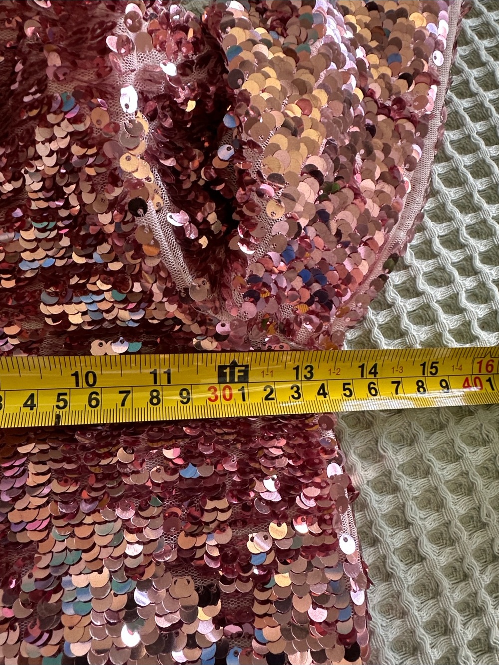 H&M Pink Sequin Unicorn Bomber Jacket in Size 4-5Y - Picture 11 of 12